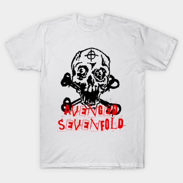 avenged sevenfold skullnation T-Shirt by tripanca mineral